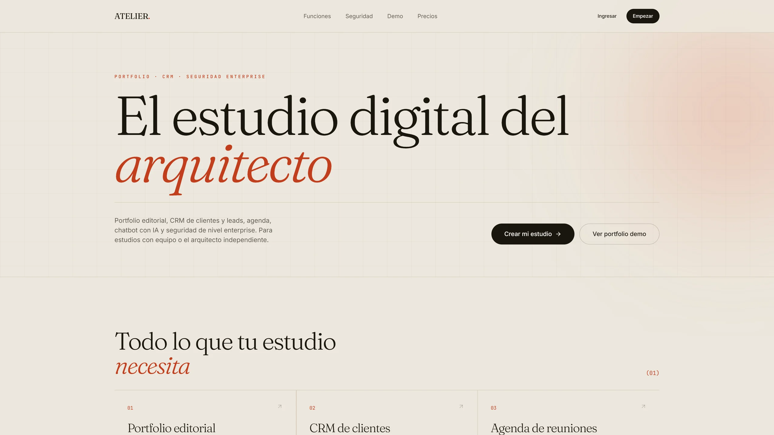 Atelier — Estudios de arquitectura
