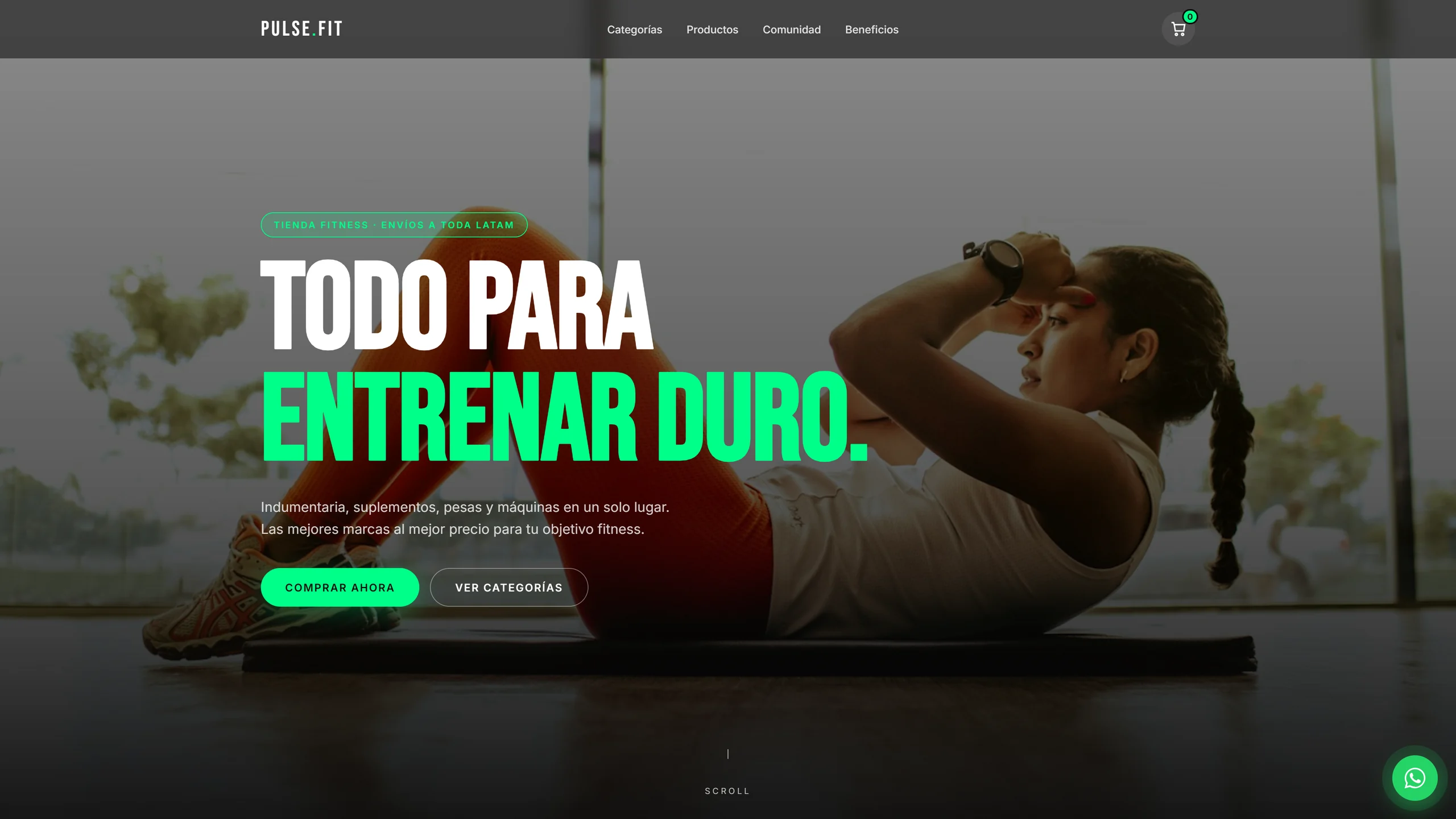 Pulse Fit — Tienda fitness