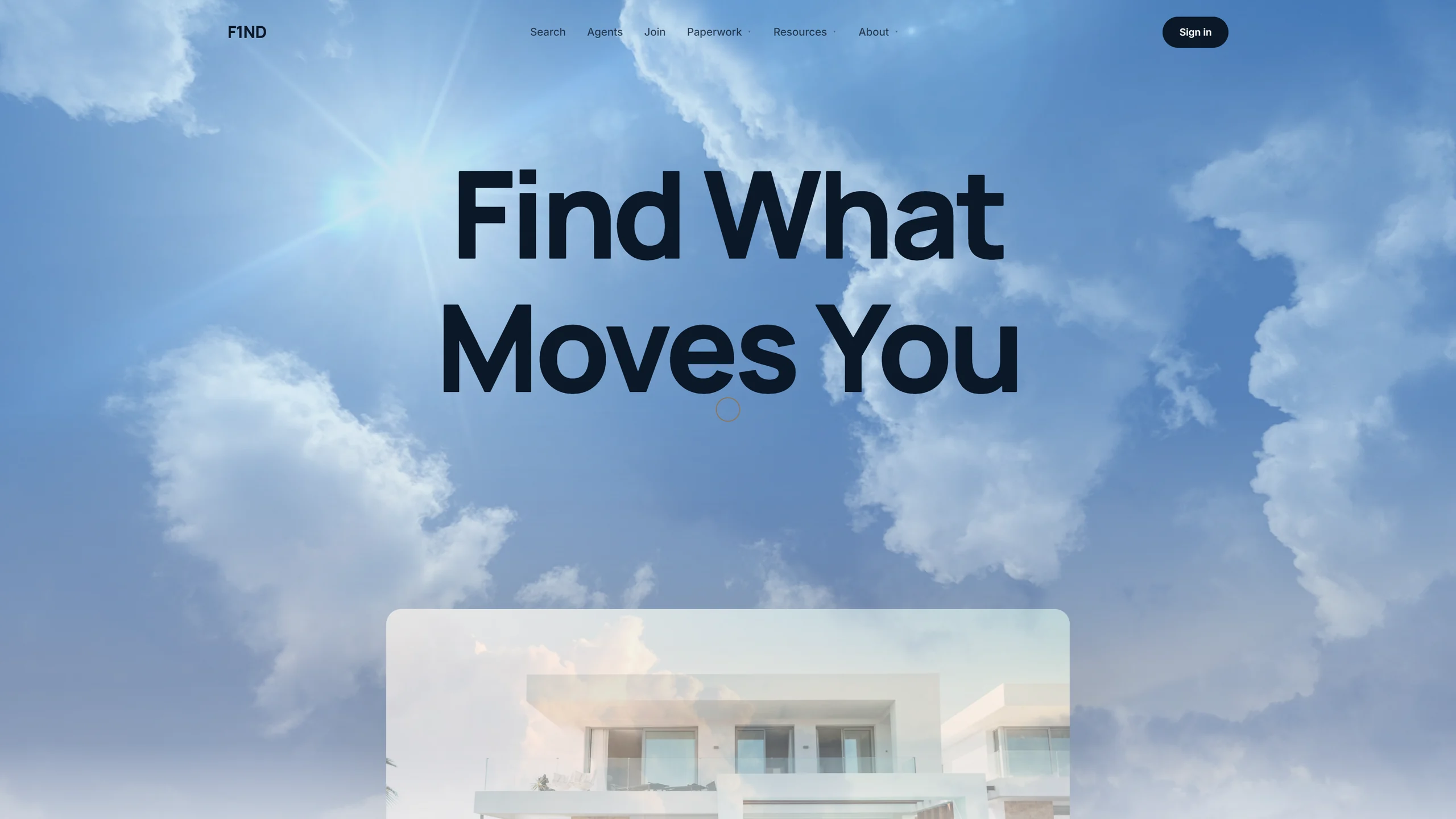 F1ND — Inmobiliaria digital
